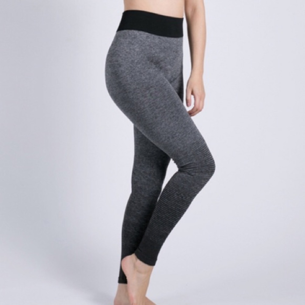 Woman’s yoga pants by Blanca line.